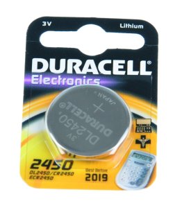 Duracell Batterie CR2450 Lithium Knopfzelle 3V 