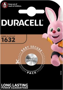 Duracell Batterie CR1632 Lithium Knopfzelle 3V 